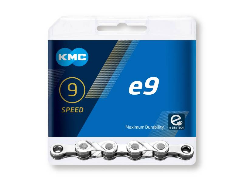Reťaz KMC E9 Silver, 9 Speed