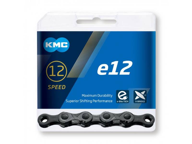Reťaz KMC KMC E12 BlackTech, 12 Speed